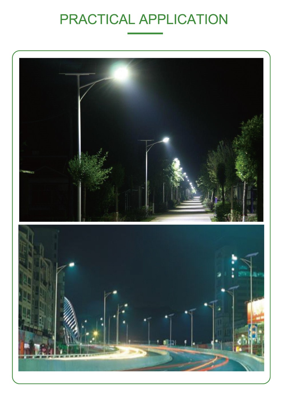 SH05 Glass Series Separate Solar LED Street Light