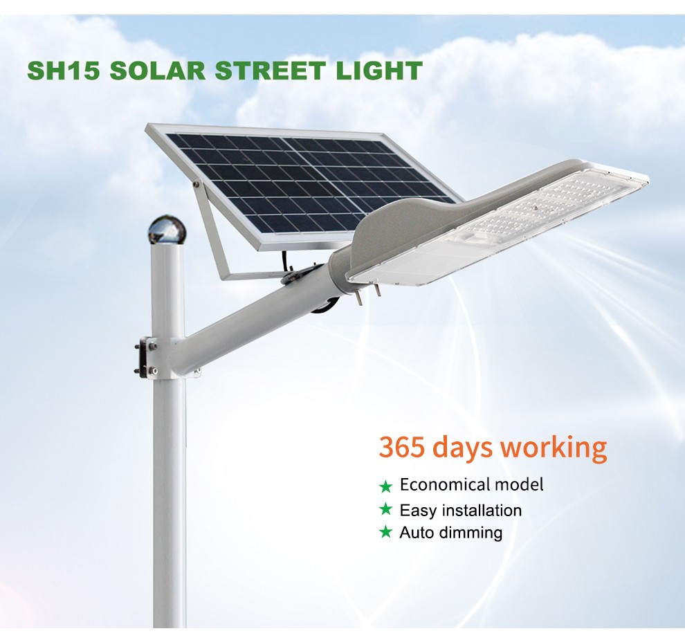 SH15 Lens Series Separate Solar LED Street Light